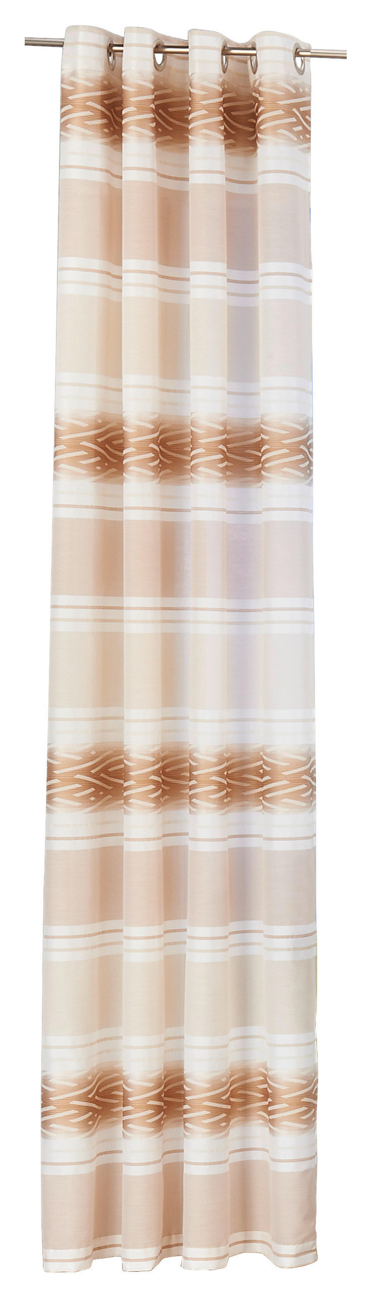 Ösenvorhang Sharon beige B/L: ca. 140x245 cm Sharon - beige (140,00/245,00cm) - POCOline