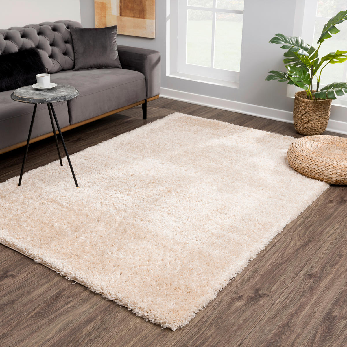 Sanat Teppich Porto beige B/L: ca. 160x230 cm Porto - beige (160,00/230,00cm) - Sanat
