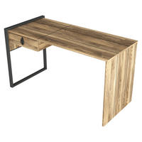 Schreibtisch Lost walnuss Nachbildung B/H/T: ca. 124x76x60 cm Lost - walnuss (124,00/76,00/60,00cm) - moebel17