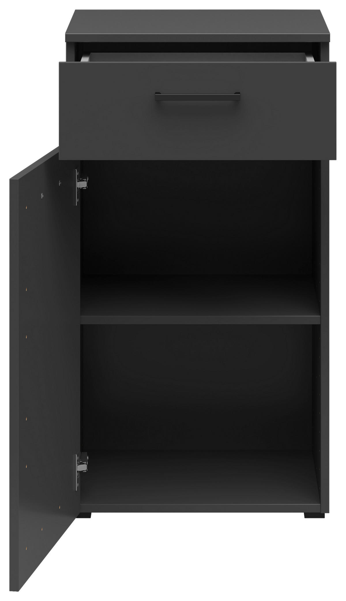 Kommode Multi-Stauraum Typ 13 anthrazit B/H/T: ca. 45x83x40 cm Multi-Stauraum Typ 13 - anthrazit (45,00/83,00/40,00cm)
