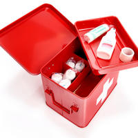 Zeller Medizinbox rot Medizinbox - rot (22,50/16,50/15,50cm) - Zeller
