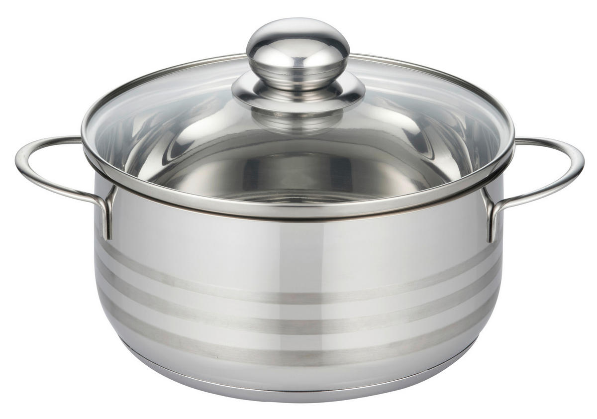 ELO Edelstahldämpfer Basic silber Edelstahl 1 tlg. Basic - silber (27,00/19,50/18,50cm) - ELO