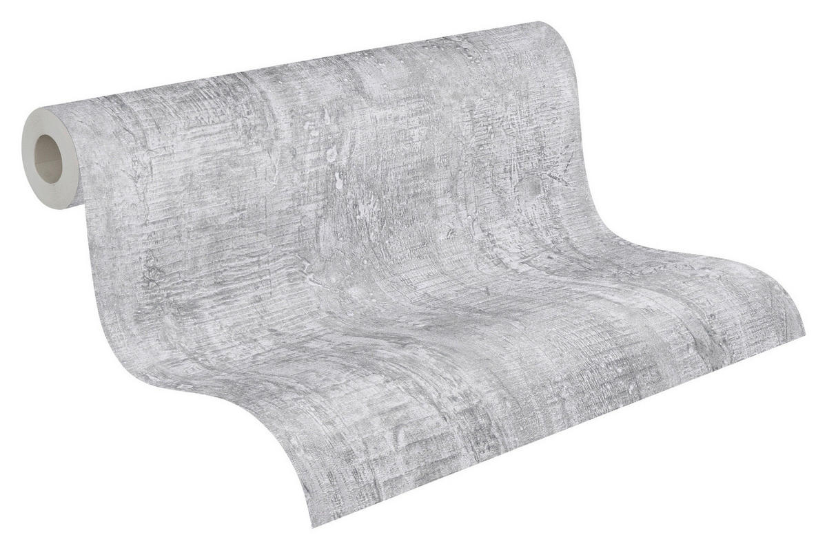 A.S.Creation Vliestapete Beton Concrete & More Betonoptik grau B/L: ca. 53x1005 cm Beton Concrete & More - grau (53,00/1005,00cm) - A.S.Creation