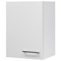 Hängeschrank Vita weiß matt B/H/T: ca. 40x54,8x32 cm Vita - weiß/Edelstahl (40,00/54,80/32,00cm) - Flex-Well