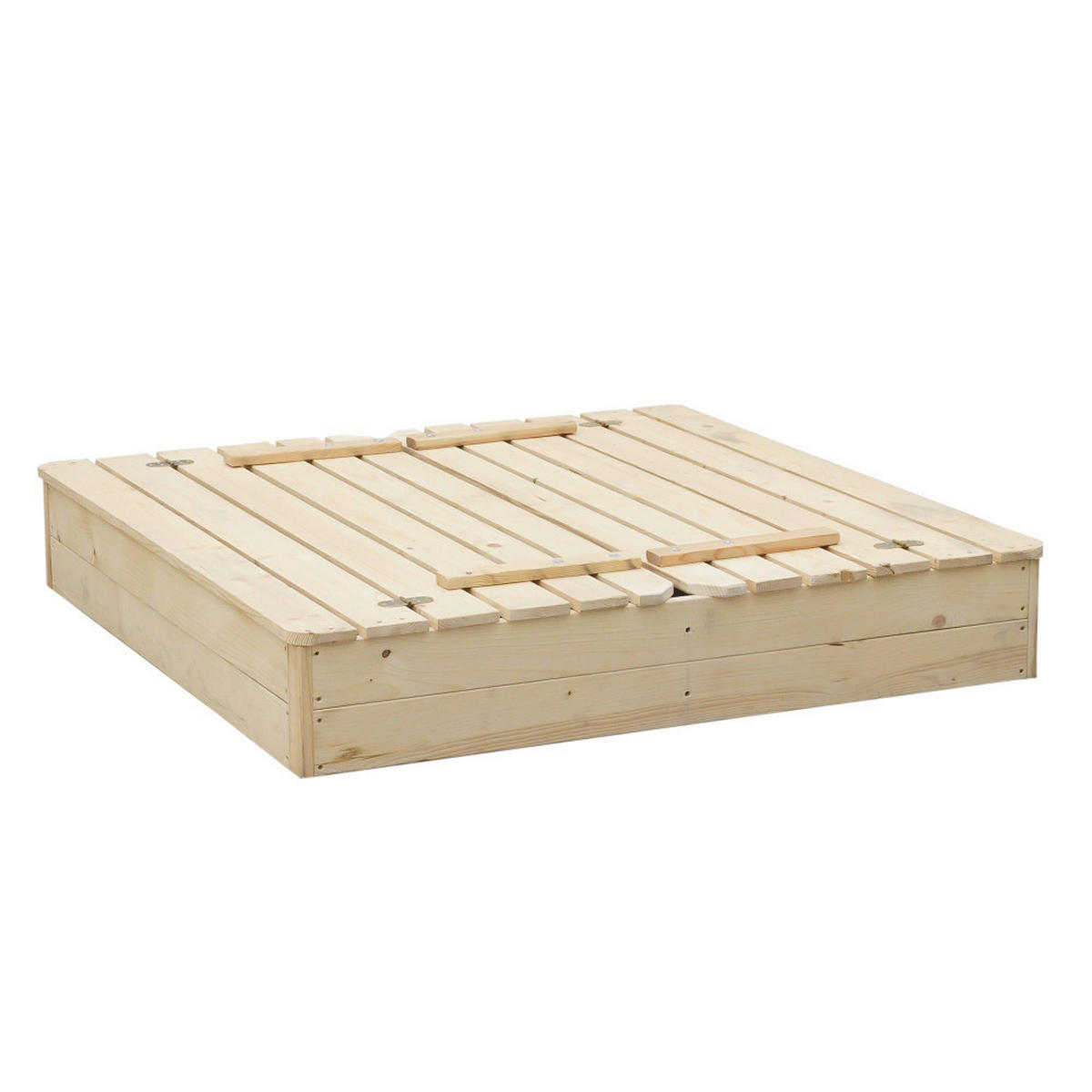 Timbela Sandkasten M062 natur B/H/L: ca. 118x20x122 cm M062 - natur (122,00/118,00/20,00cm) - Timbela