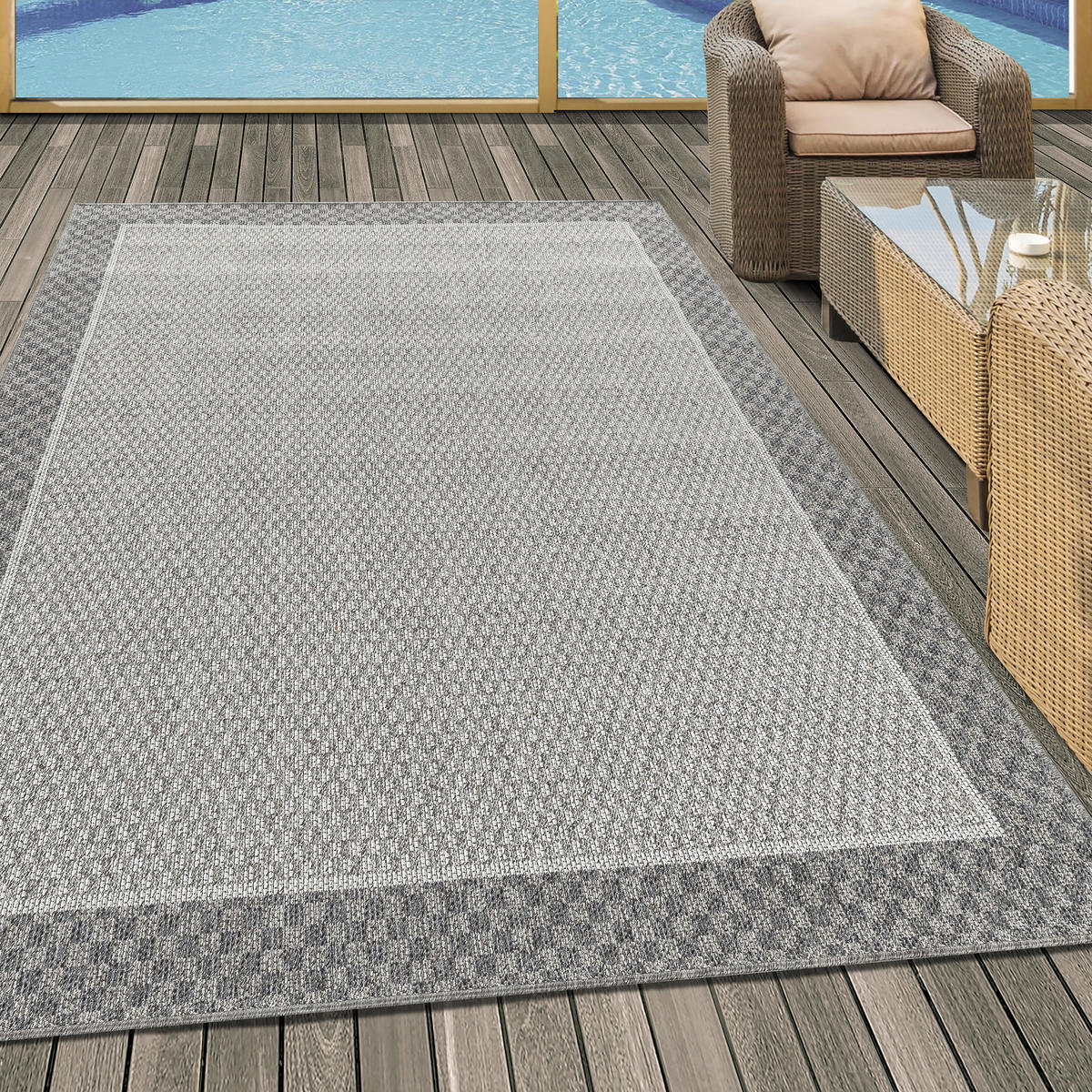 Ayyildiz Teppich ARUBA creme B/L: ca. 160x230 cm ARUBA - creme (160,00/230,00cm) - Ayyildiz