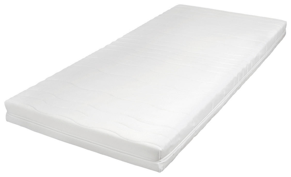 Komfortschaummatratze Proxima weiß Liegefläche B/L: ca. 90x200 cm Proxima - weiß (90,00/14,00/200,00cm)