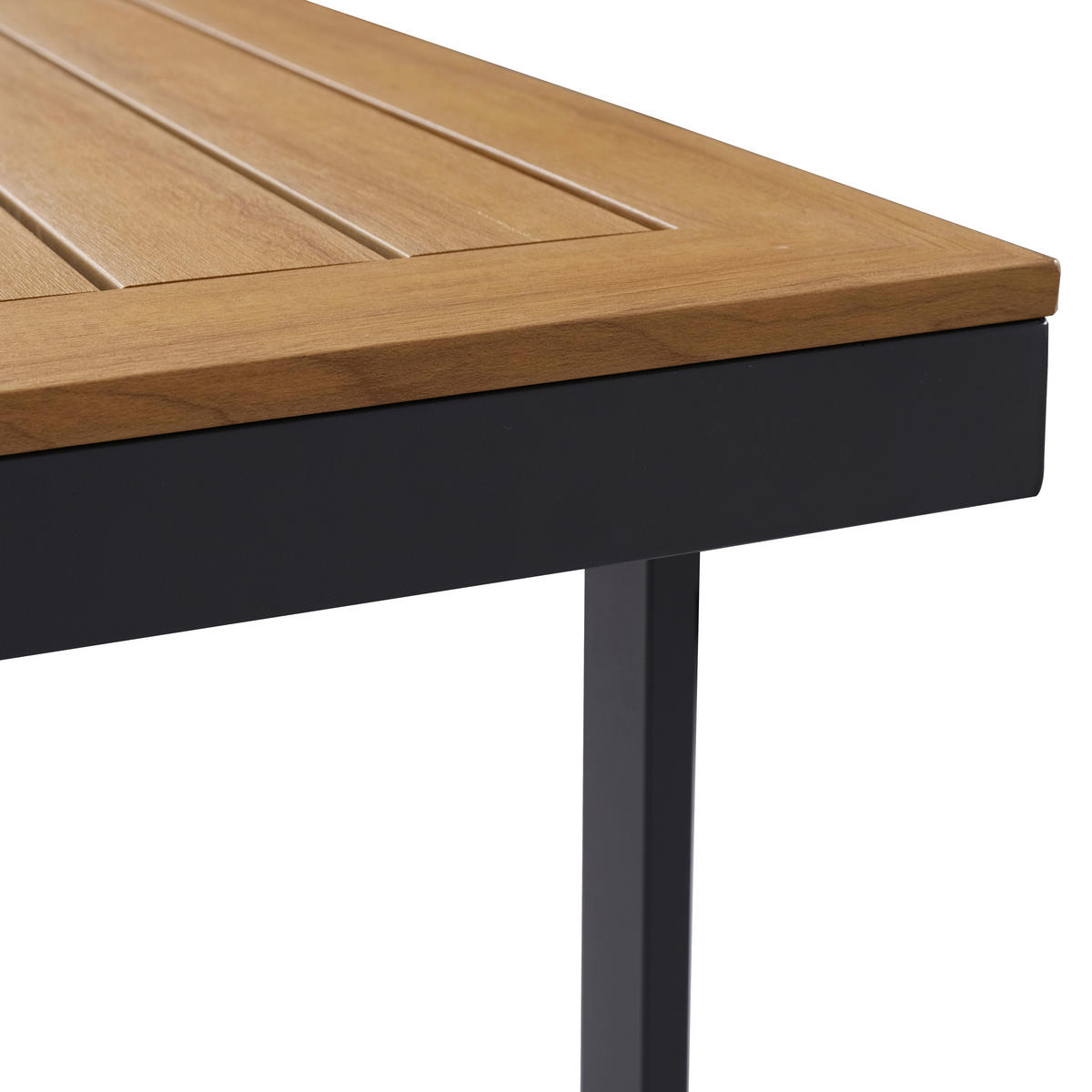 Loungeset Sevilla anthrazit Aluminium Sevilla - Holzoptik/anthrazit