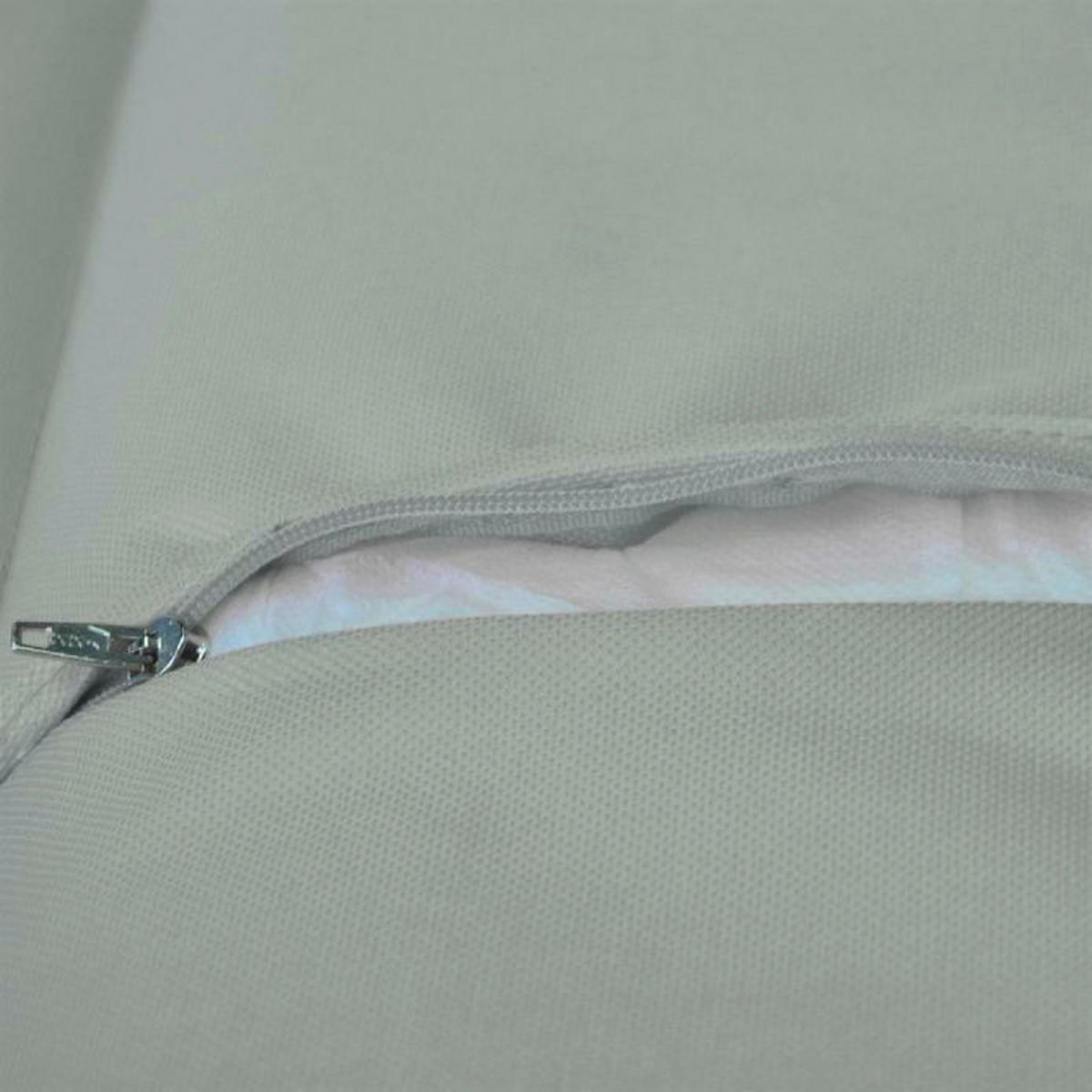 VCM Liegenauflage 2er Set grau Polyester B/H/L: ca. 60x6x190 cm 2er Set - grau (190,00/60,00/6,00cm) - VCM