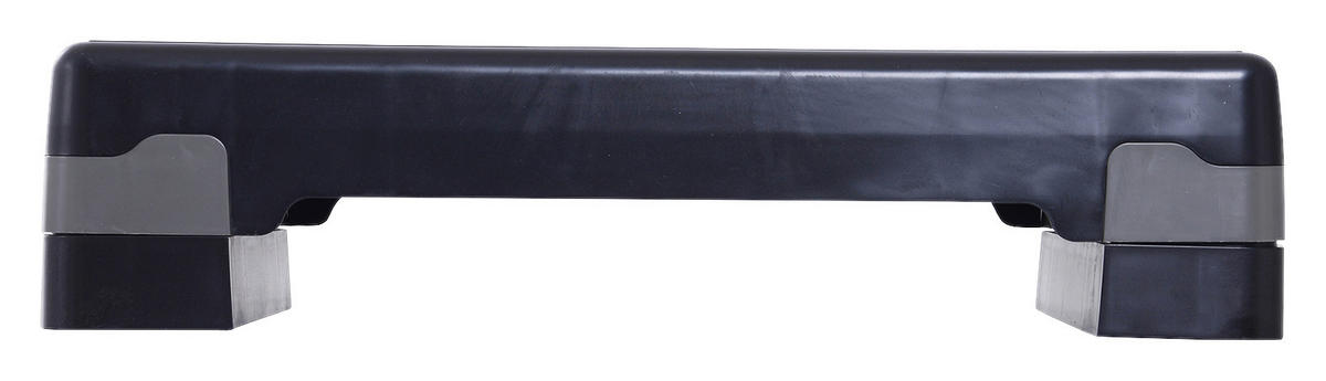 HOMCOM Steppbrett grauschwarz Kunststoff B/H/L: ca. 68x15x29 cm Steppbrett - grauschwarz (29,00/68,00/15,00cm) - HOMCOM