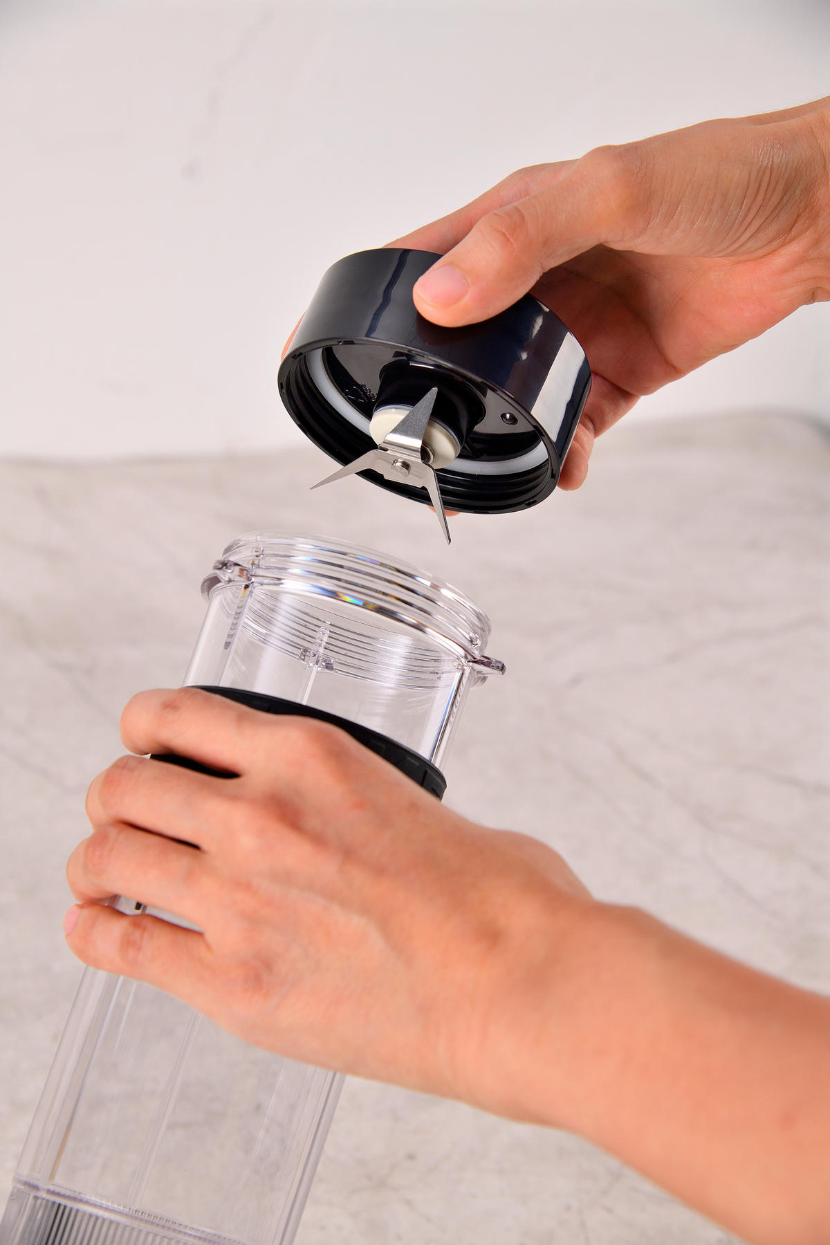 BERGNER Standmixer BG-51027-BK silber Kunststoff Silikon B/H/L: ca. 12x35x14 cm XTRA - silber (14,00/12,00/35,00cm) - BERGNER