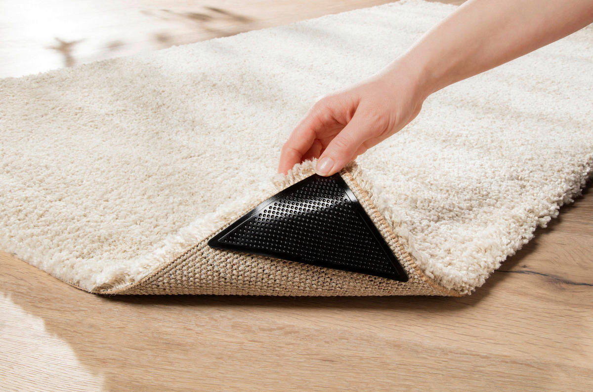 Teppichklebeecke schwarz B/L: ca. 15x7,5 cm Teppichklebeecken_4erSet 15x7,5cm - schwarz (15,00/7,50cm)