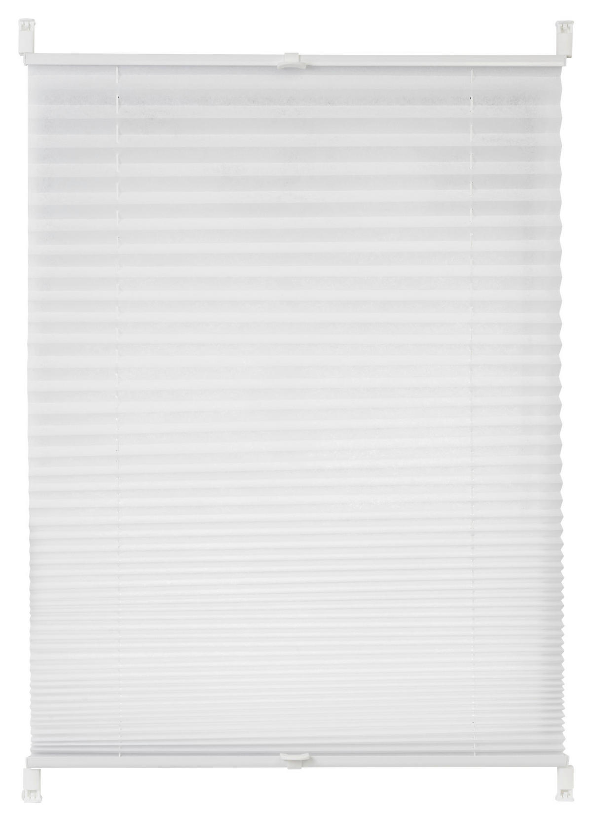 Spannplissee Non Woven weiß B/L: ca. 40x130 cm Non Woven - weiß (40,00/130,00cm)