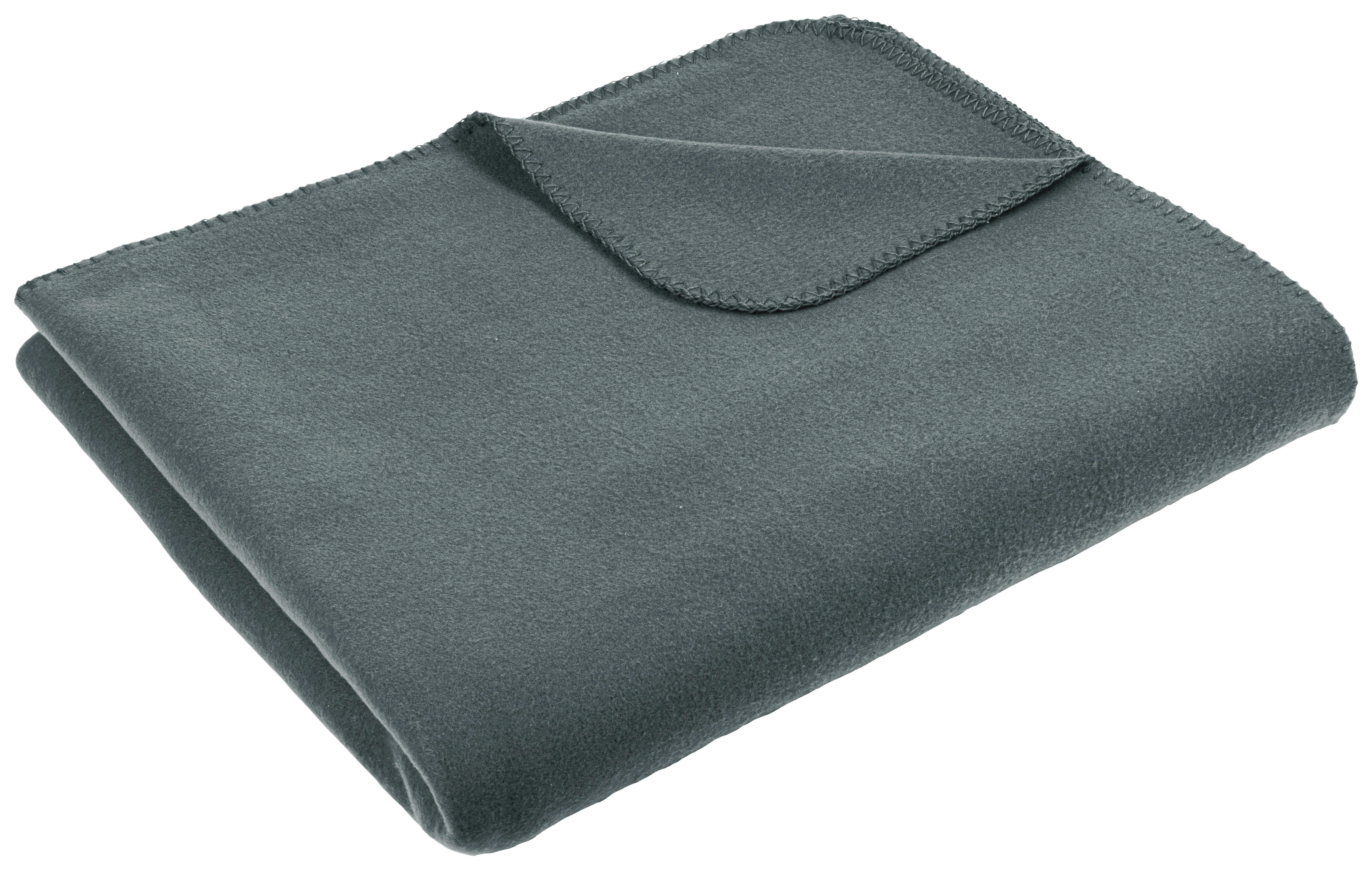 Fleecedecke Fleecedecke_XL_Thermo 180x210cm - anthrazit (180,00/210,00cm)