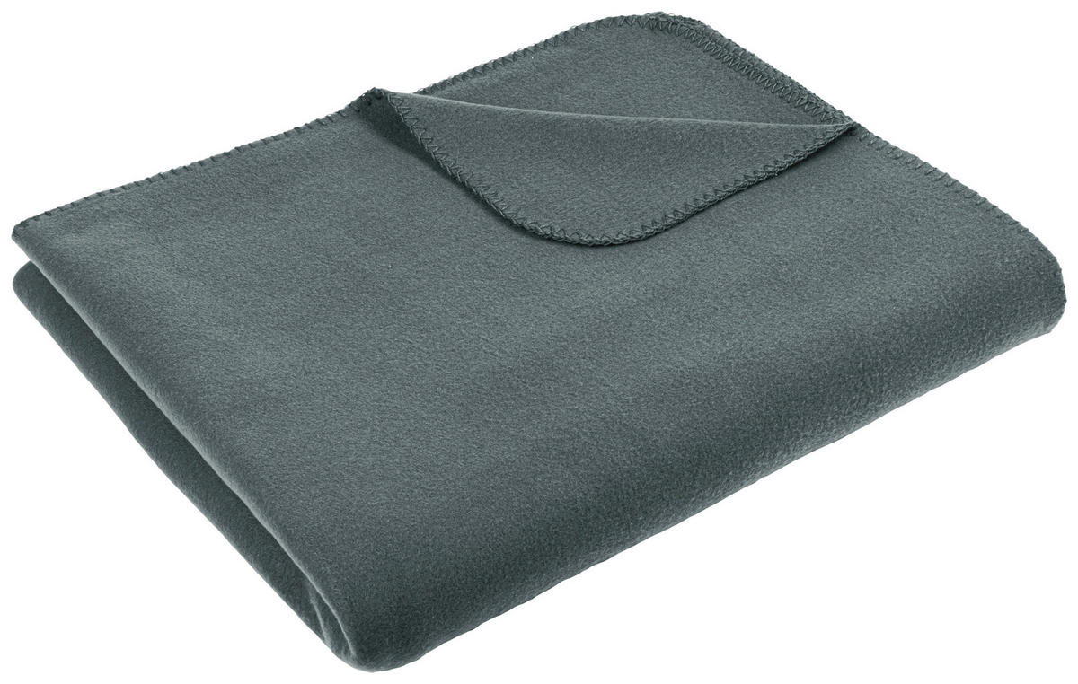 Fleecedecke Fleecedecke_XL_Thermo 180x210cm - anthrazit (180,00/210,00cm)