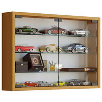 Vitrine Mandosa M buche Nachbildung Holzwerkstoff Glas B/H/T: ca. 60x40x10 cm Mandosa M - buche (60,00/40,00/10,00cm) - VCM Möbel