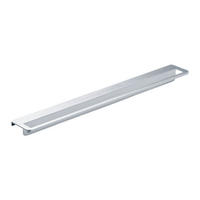 Naber Handtuchhalter 8032010 Metall B/H/T: ca. 52x3x7,3 cm 8032010 - (52,00/3,00/7,30cm) - Naber