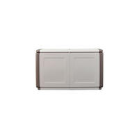 Artplast Multibox Cubo braun B/H/L: ca. 53x57x96 cm Cubo - braun/beige (96,00/53,00/57,00cm) - ArtPlast