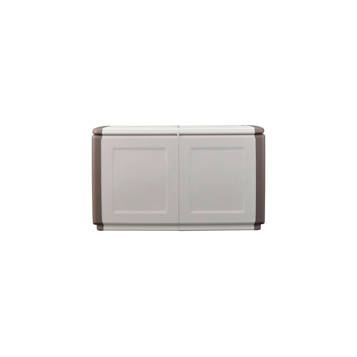 Artplast Multibox Cubo braun B/H/L: ca. 53x57x96 cm Cubo - braun/beige (96,00/53,00/57,00cm) - ArtPlast