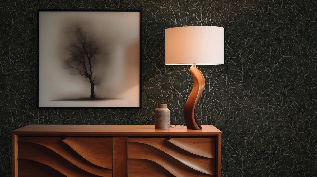 A.S.Création Vliestapete schwarz B/H/D: ca. 53x1005x9,2 cm Vliestapete - schwarz (9,20/1005,00cm) - A.S.Creation