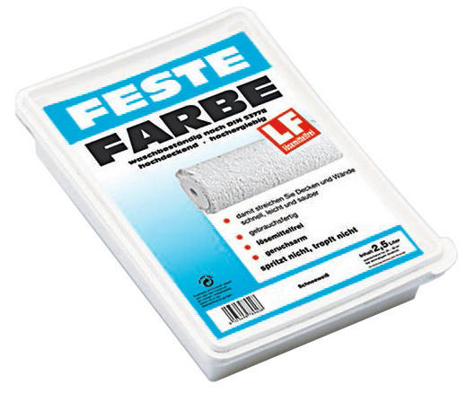 POCOline Raumfarbe Feste Farbe weiß ca. 2,5 l Feste Farbe - weiß (2,50l) - POCOline