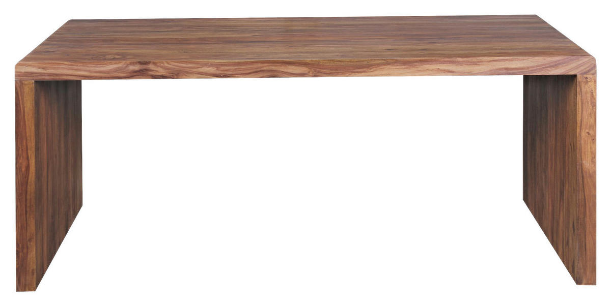 Schreibtisch natur B/H/T: ca. 180x76x90 cm Schreibtisch - natur (180,00/76,00/90,00cm) - Wohnling