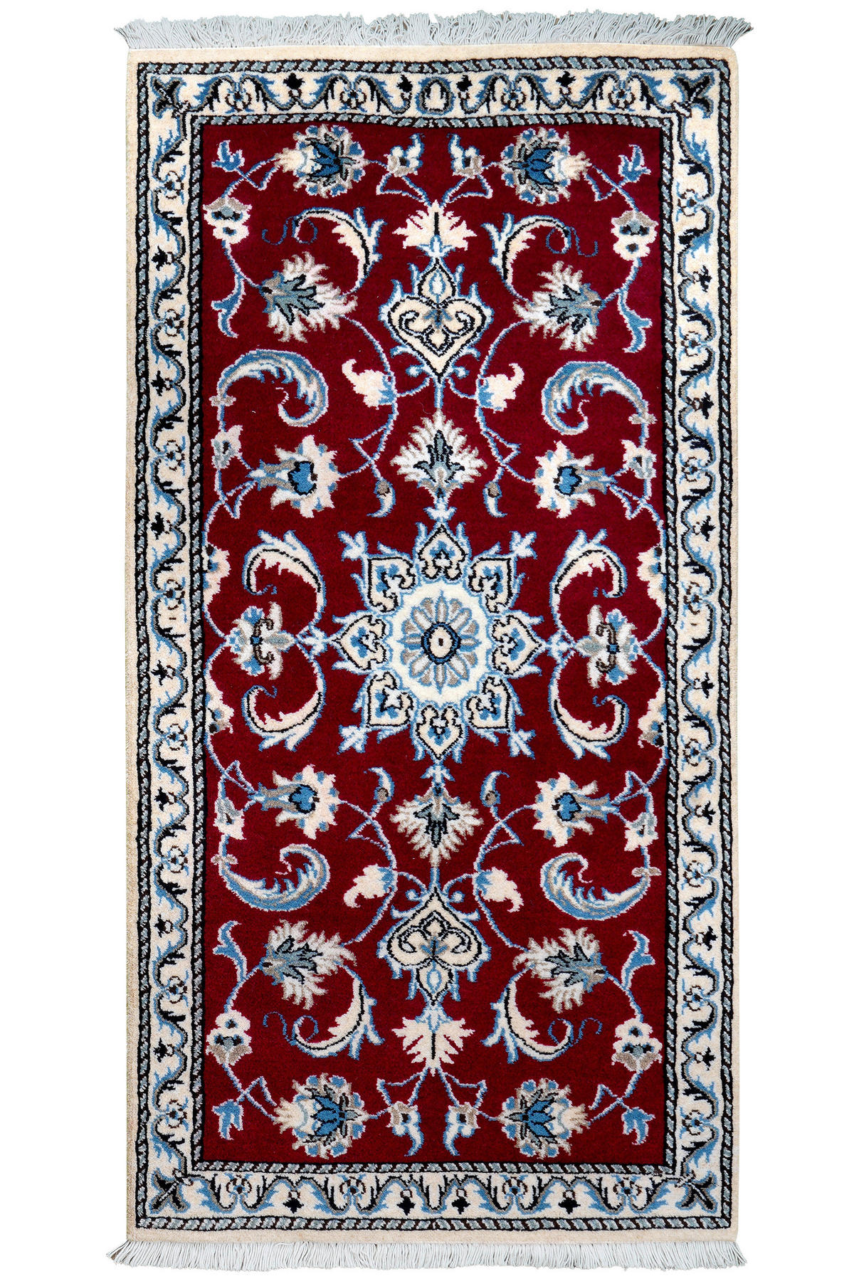 PersaTepp Teppich Nain 12La rot B/H/L: ca. 71x1x137 cm Nain 12La - beige/rot (137,00/71,00/1,00cm) - PersaTepp