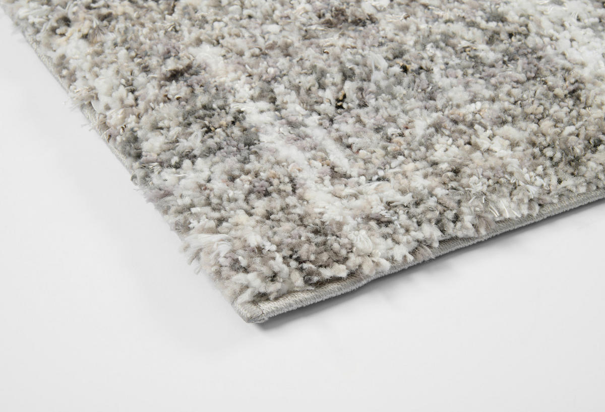 Merinos Webteppich Bombay grau B/L: ca. 160x220 cm Bombay - grau (160,00/220,00cm) - Merinos