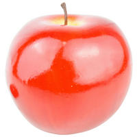 Deko-Apfel rot Kunststoff D: ca. 9 cm Deko-Apfel - rot (9,00cm)