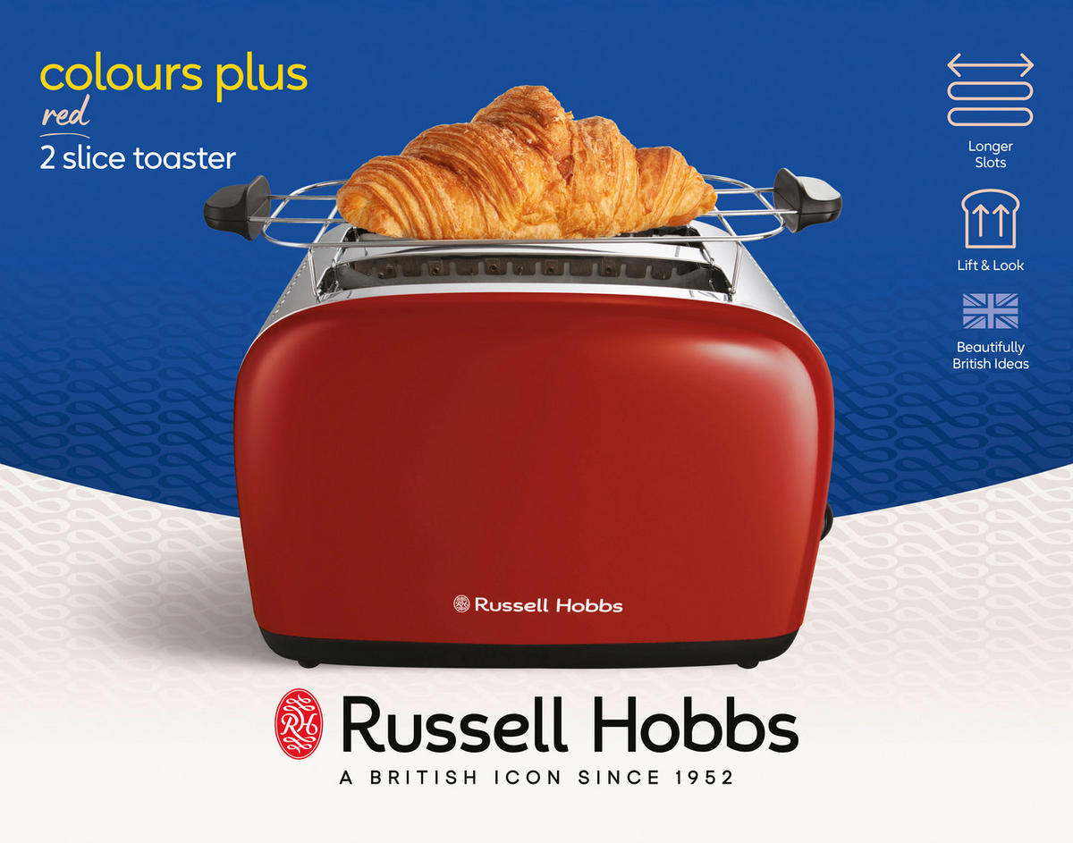 Russell Hobbs Toastautomat 26554-56 Toastautomat_Flame_Red_26554-56 - Russell Hobbs