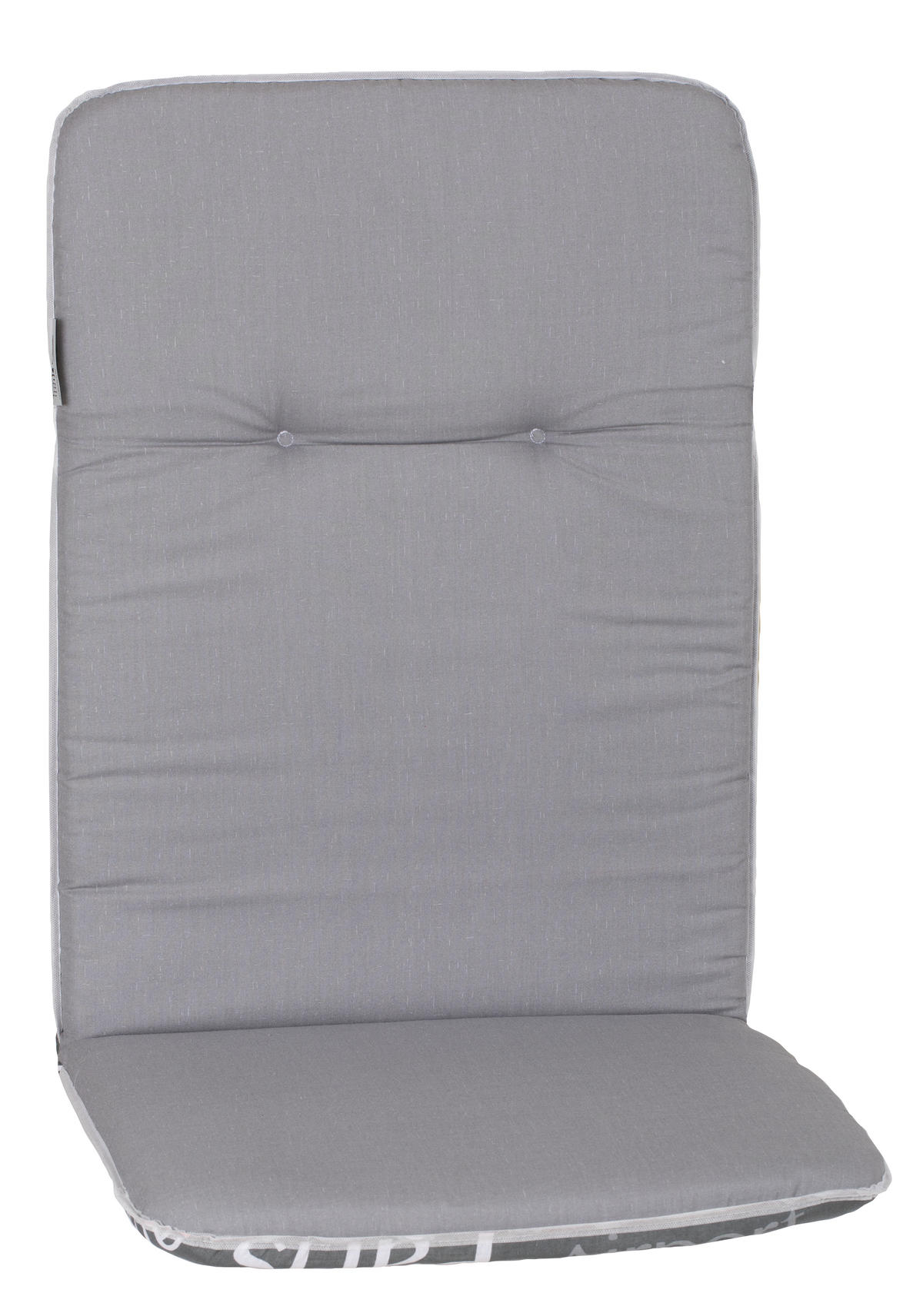 Beo Auflage Bali grau Baumwolle B/H/L: ca. 47x5x114 cm Bali - grau (114,00/47,00/5,00cm) - Beo