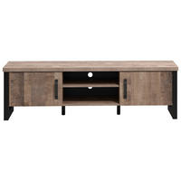 TV-Lowboard Emile Eiche Tabak Nachbildung B/H/T: ca. 166x50x45 cm Emile - Eiche (166,00/50,00/45,00cm) - Trendteam