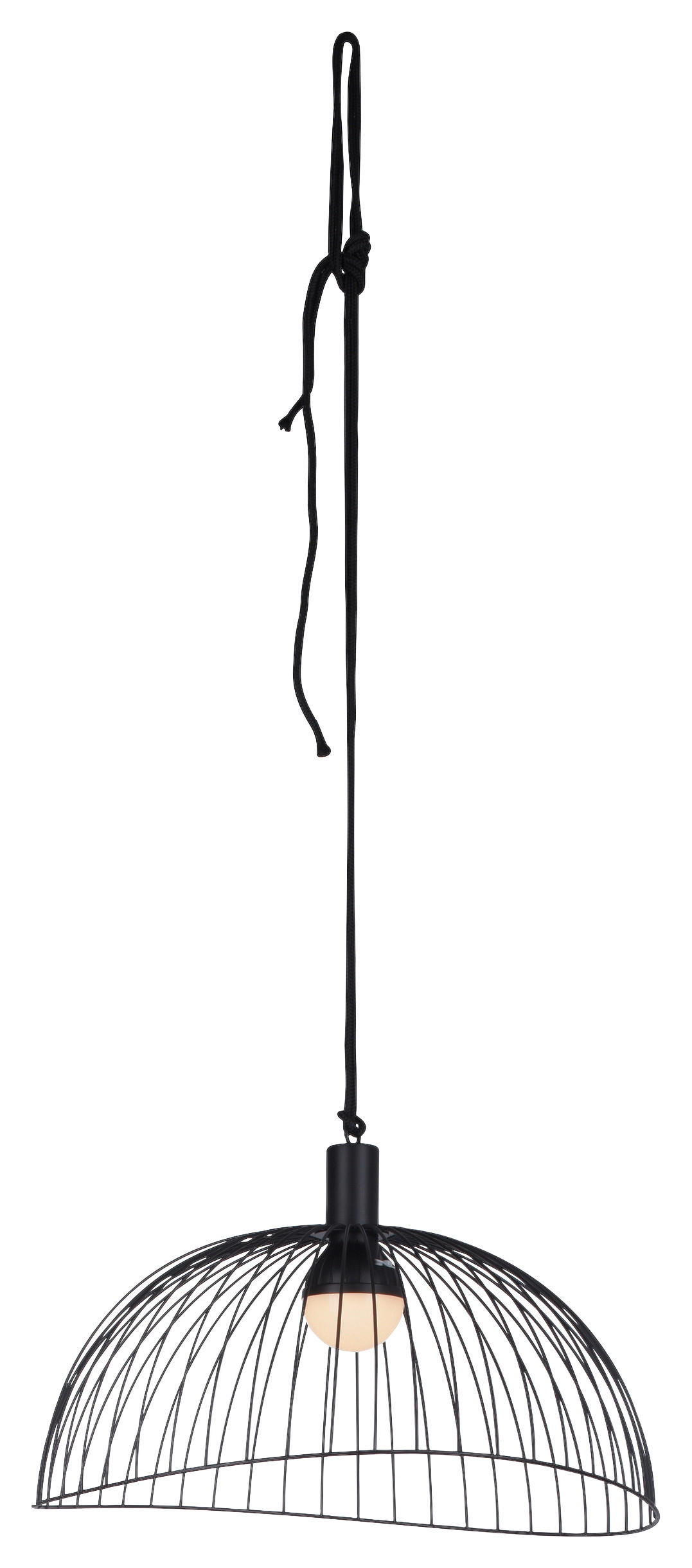 Just Light Pendelleuchte PN19922-18 schwarz Kunststoff H/D: ca. 26x46 cm 1.0 Brennstellen DAVID - schwarz (46,00/26,00cm) - Just Light