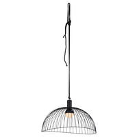 Just Light Pendelleuchte PN19922-18 schwarz Kunststoff H/D: ca. 26x46 cm 1.0 Brennstellen DAVID - schwarz (46,00/26,00cm) - Just Light