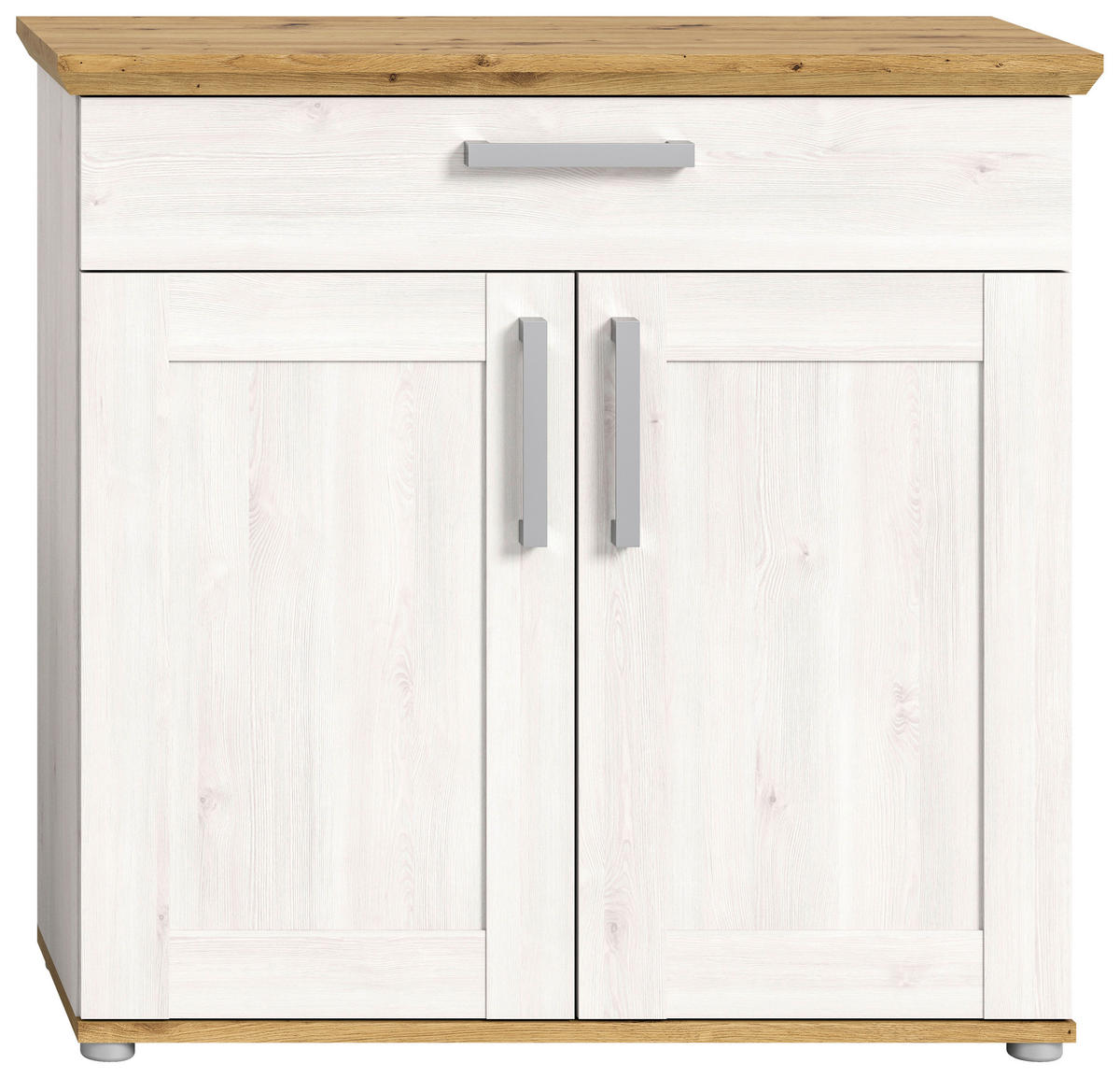 Schuhschrank Verona Sibiu Lärche Nachbildung Eiche Artisan Nachbildung B/H/T: ca. 90x88x37 cm Verona - Eiche (90,00/88,00/37,00cm) - xonox.home