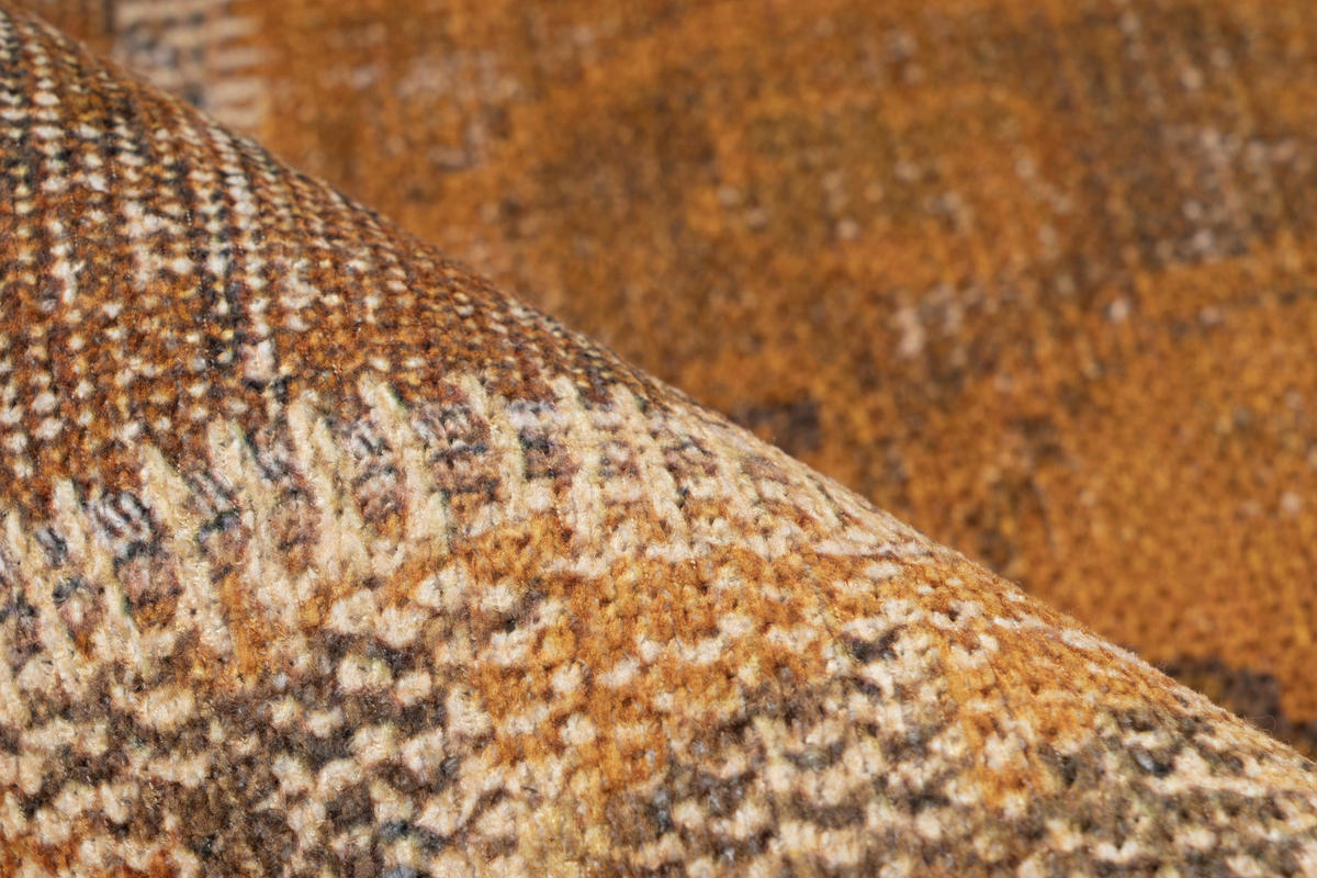 360Living Teppich Faye gold B/L: ca. 75x150 cm Faye - gold (75,00/150,00cm) - 360Living