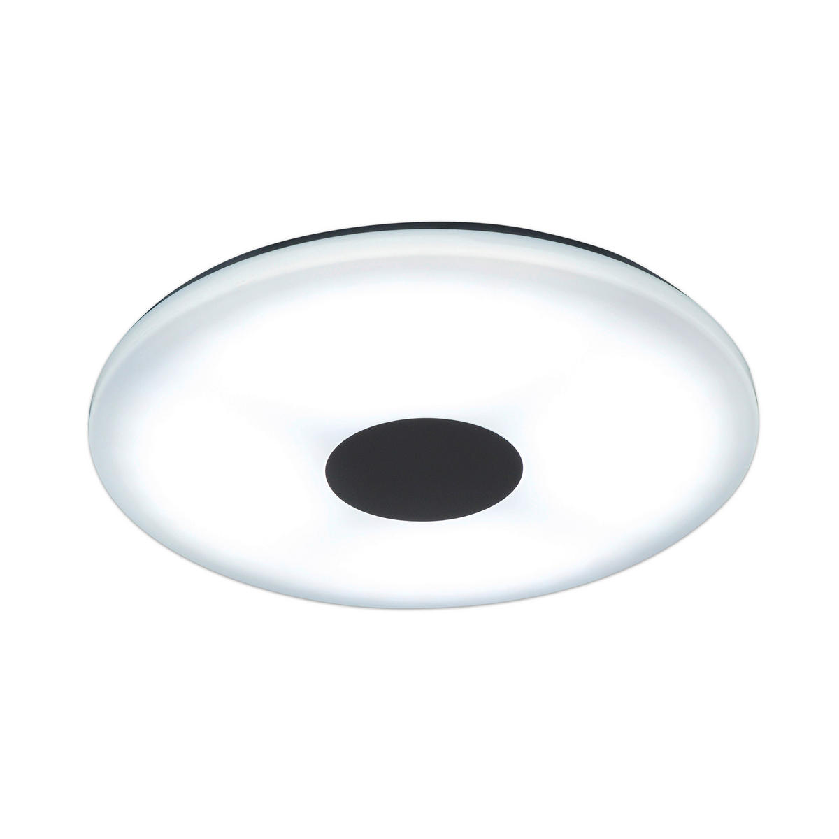 Näve Leuchten LED-Deckenleuchte weiß Kunststoff Metall B/H/T/D: ca. 60x6x60x60 cm PERTH - weiß (60,00/6,00/60,00cm) - Näve Leuchten