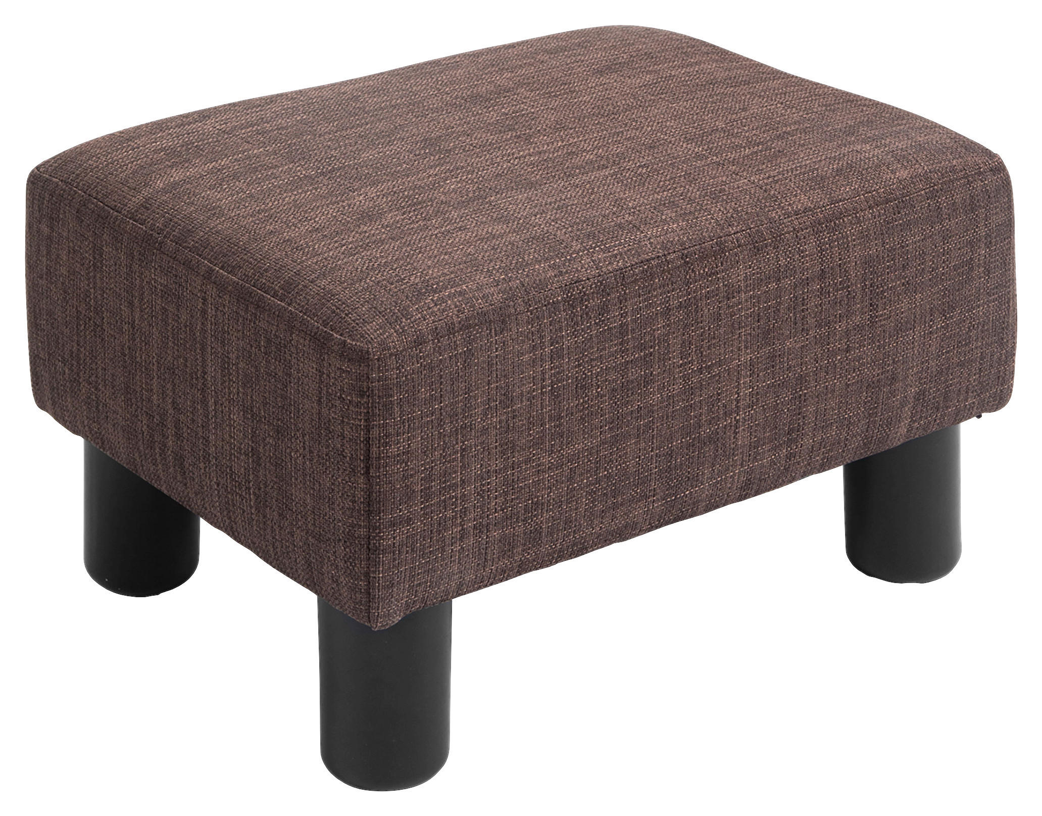 HOMCOM Hocker braun B/H/L: ca. 30x40x24 cm Fußhocker - braun (24,00/30,00/40,00cm) - HOMCOM