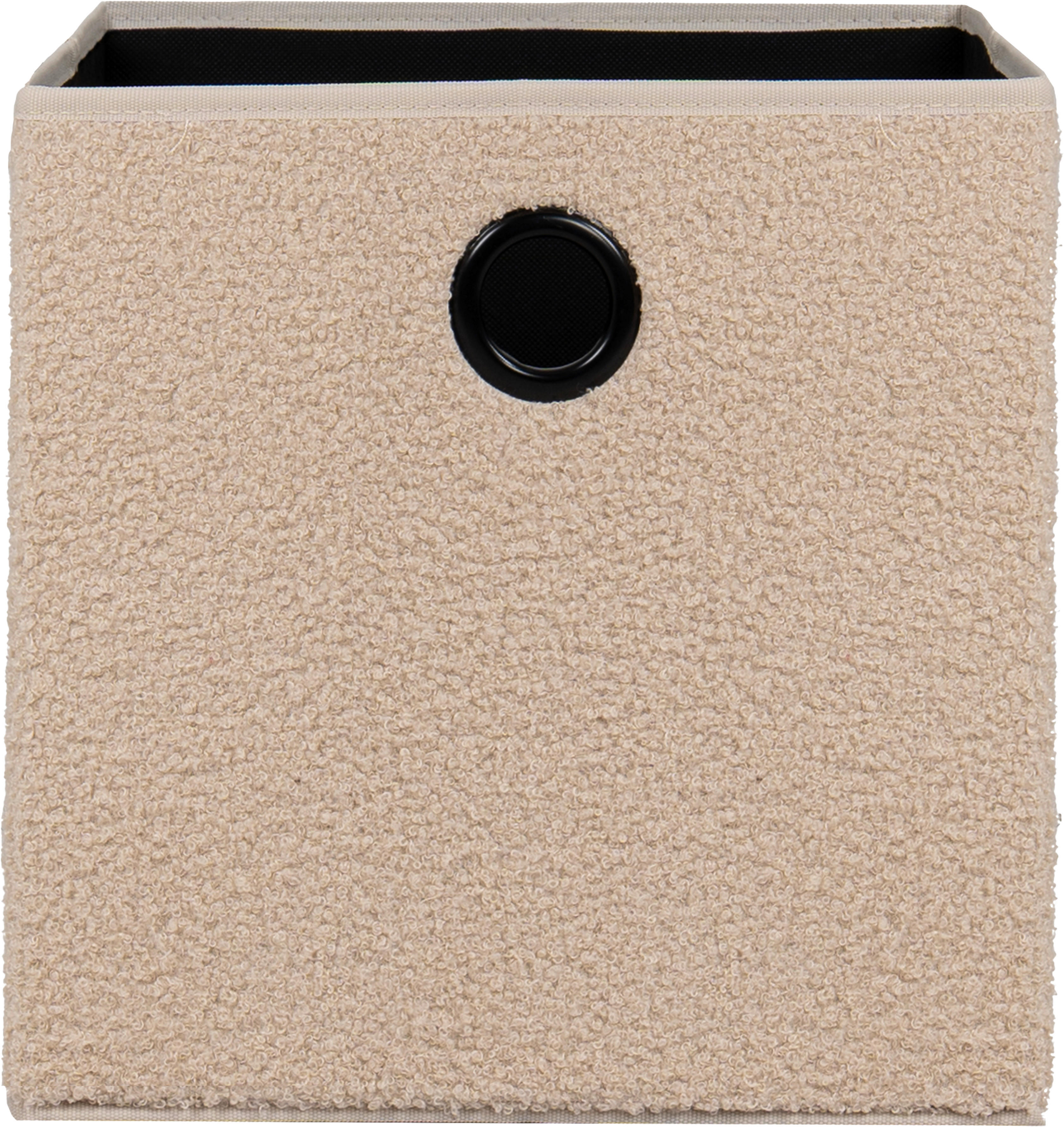 Stoffbox creme B/H/T: ca. 32x32x32 cm Stoffbox_1 3751 - creme (32,00/32,00/32,00cm)