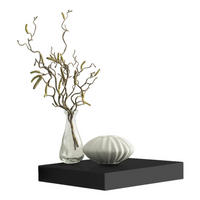 Wandboard Shelvy 23 schwarz B/H/T: ca. 24x4x24 cm Shelvy 23 - schwarz (24,00/4,00/24,00cm)