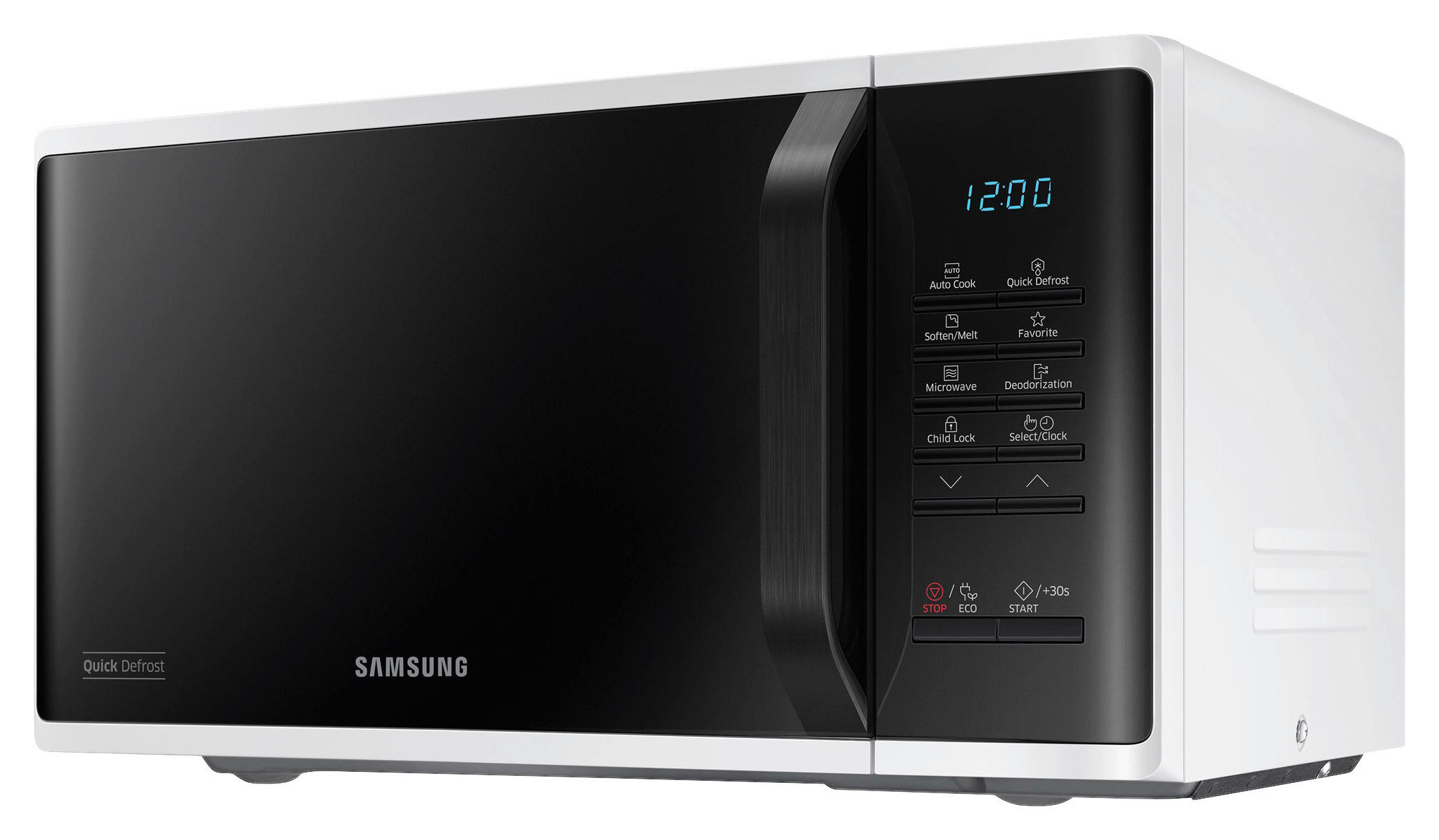 Samsung Mikrowelle MS23K3513AW/BA weiß Metall B/H/T: ca. 49x28x37  