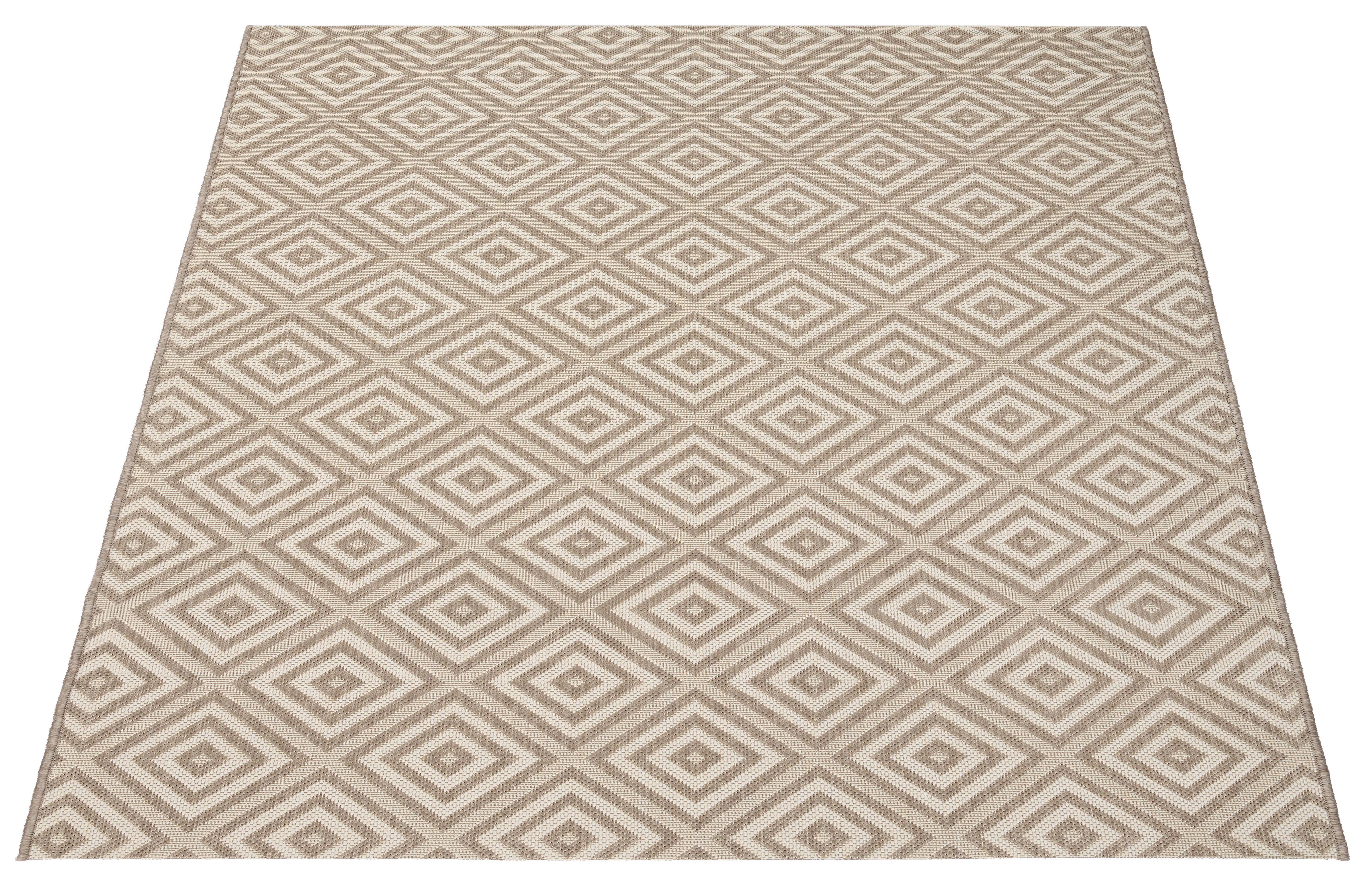 In-/Outdoor-Teppich Ambiente taupe B/L: ca. 60x110 cm Ambiente - taupe (60,00/110,00cm)