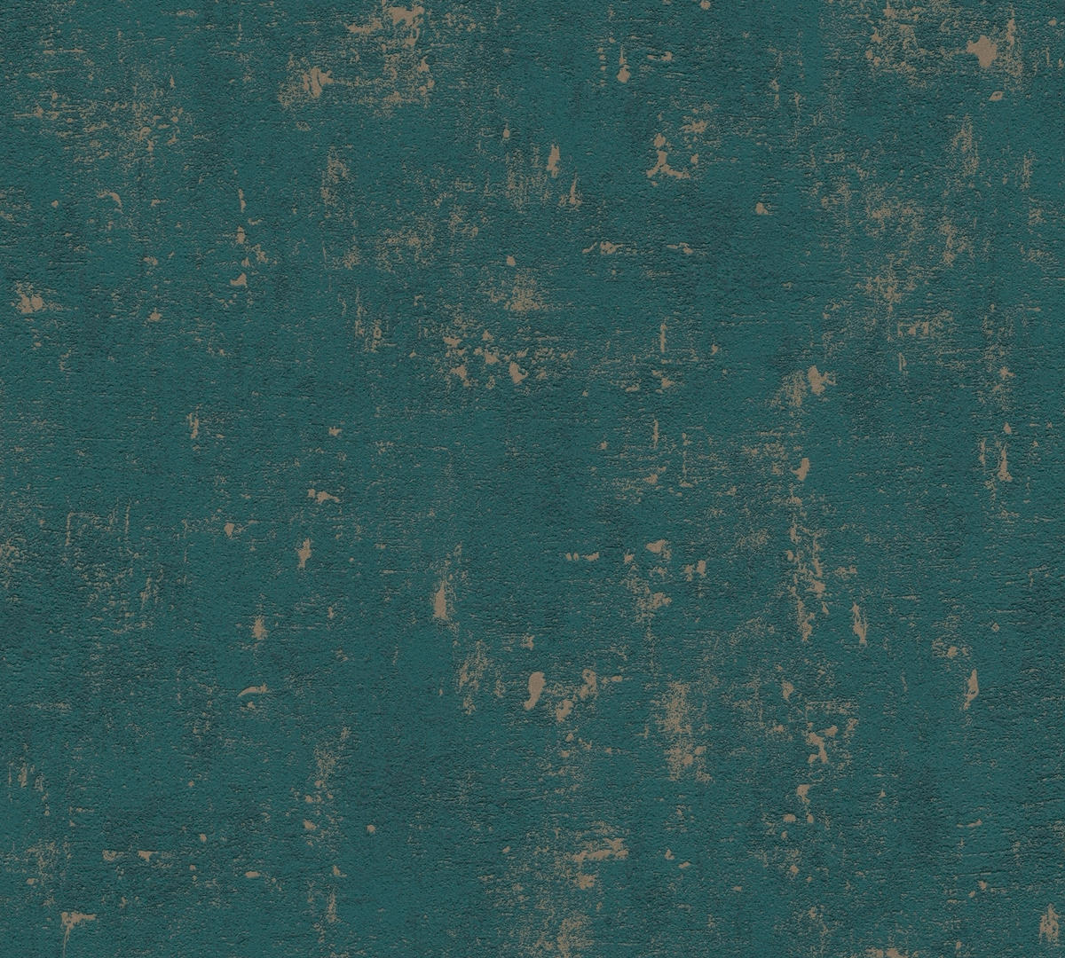 A.S.Création Vliestapete gold petrol B/H/D: ca. 53x1005x8 cm Vliestapete - gold/petrol (8,00/1005,00cm) - A.S.Creation