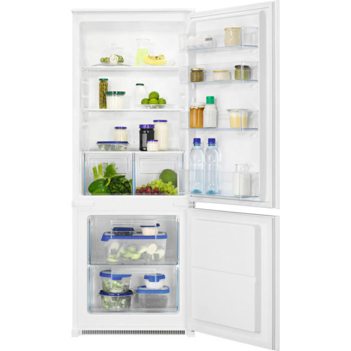 Zanussi Einbaukühl-/Gefrierkombination ZNLN14ES weiß B/H/T: ca. 56x144,6x55 cm ZNLN14ES - weiß (56,00/144,60/55,00cm) - Zanussi