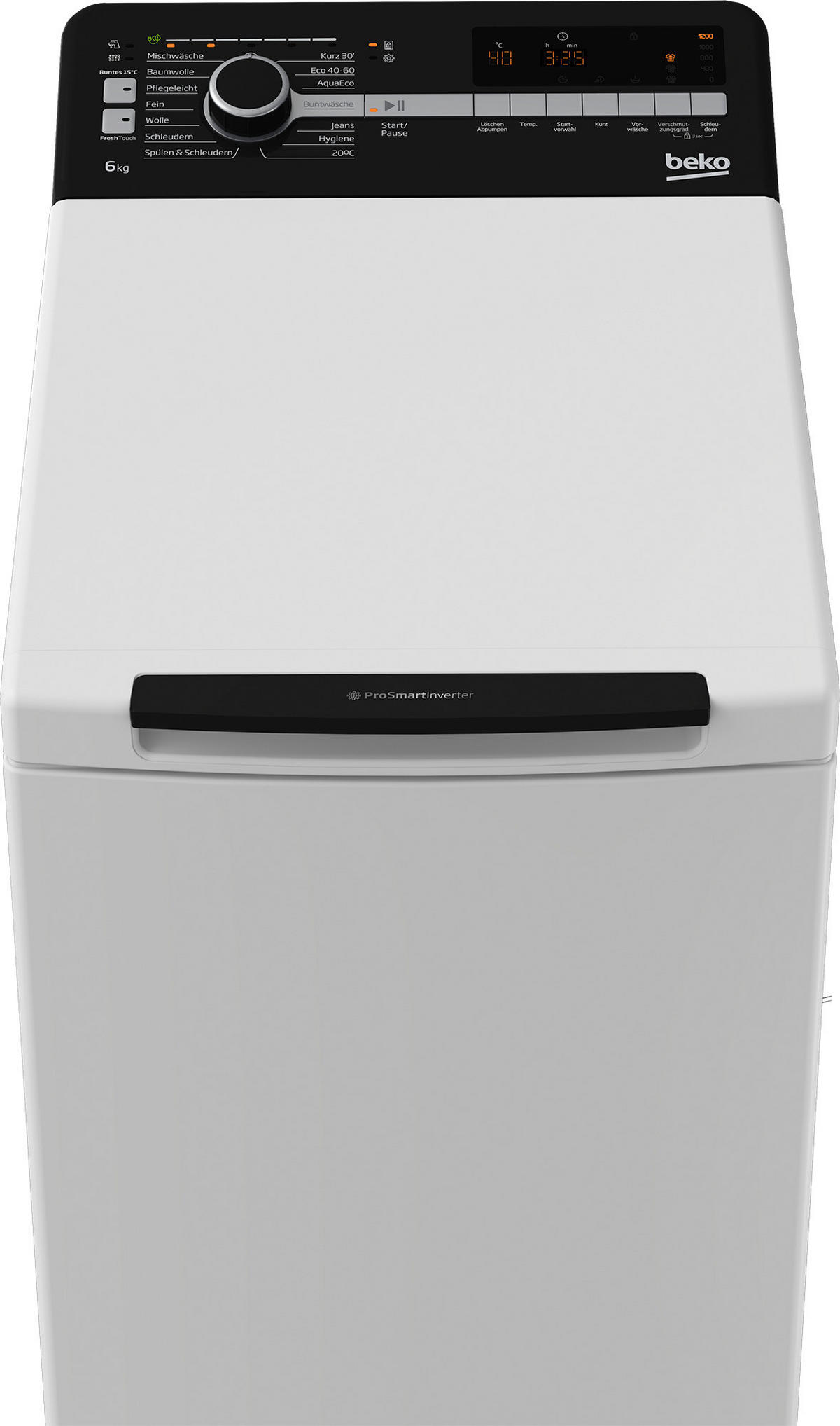 Beko Toplader Waschmaschine BTL1WFP10622DE Waschmaschine TL BTL1WFP10622DE - weiß (40,00/90,00/60,00cm) - Beko