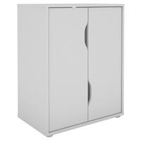 Aktenschrank BELFAST weiß B/H/T: ca. 60x76,5x37 cm BELFAST - weiß (60,00/76,50/37,00cm) - byLIVING