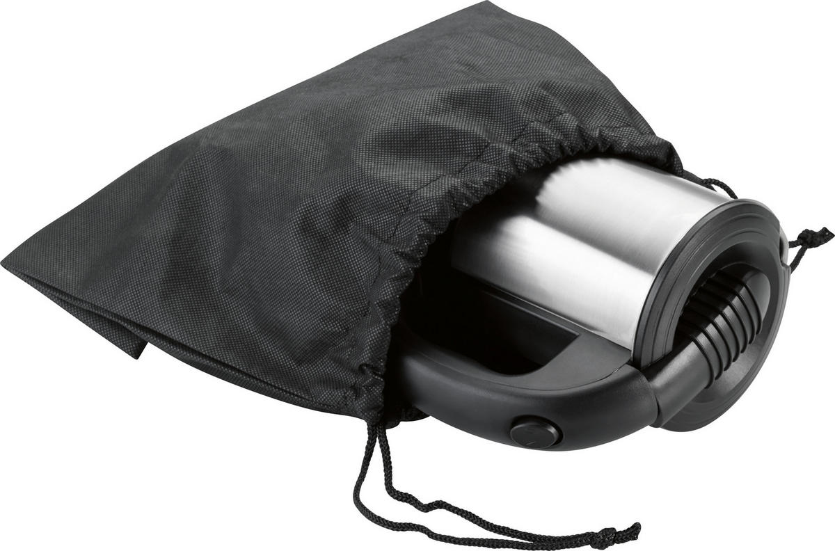 CLATRONIC Wasserkocher WKR 3624 schwarz Kunststoff Edelstahl ca. 0,5 l Reisewasserkocher - schwarz (500ml) - CLATRONIC