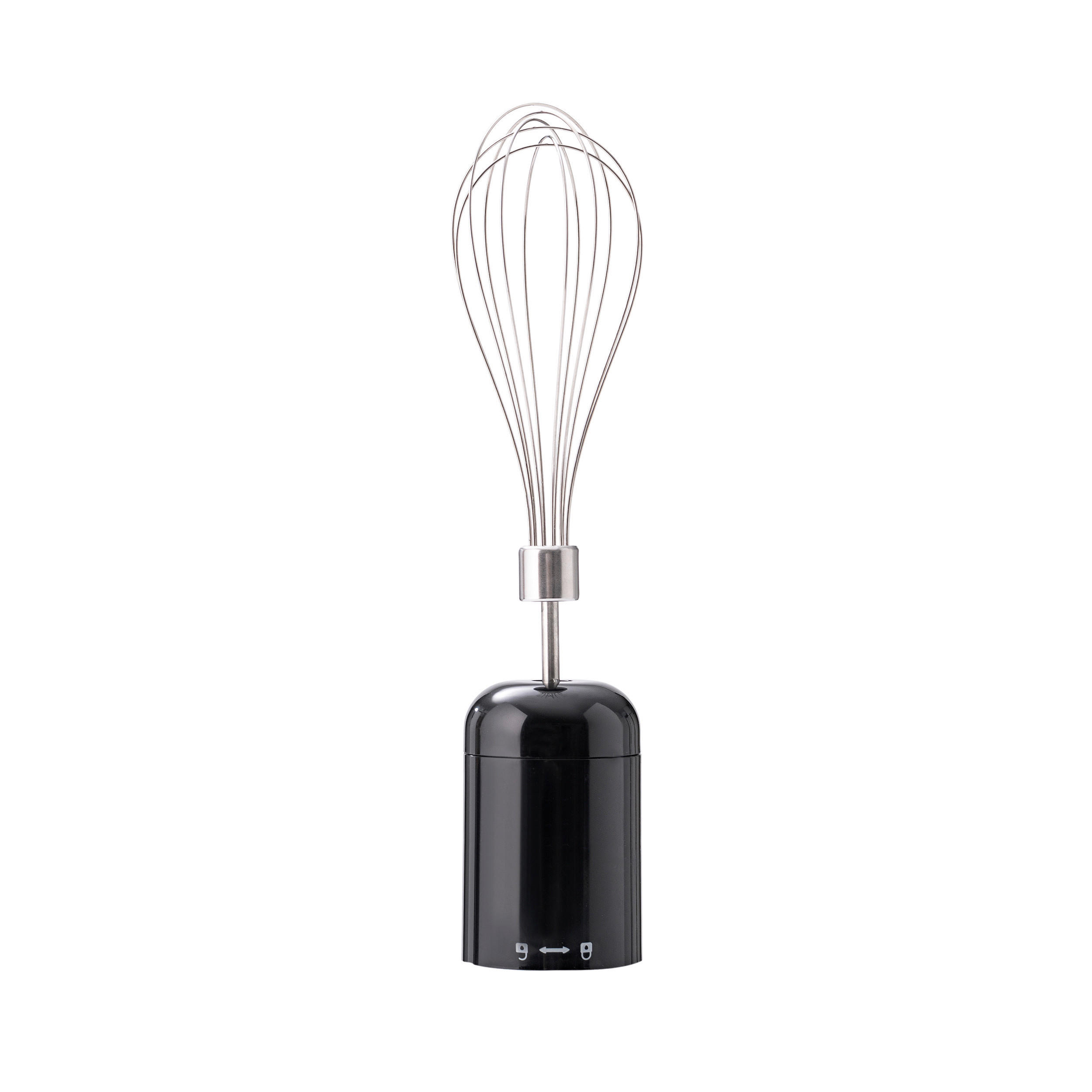 BERGNER Stabmixerset schwarz silber Edelstahl EL BOHIO - schwarz/silber - BERGNER