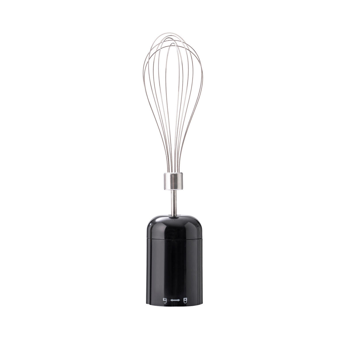 BERGNER Stabmixerset schwarz silber Edelstahl EL BOHIO - schwarz/silber - BERGNER