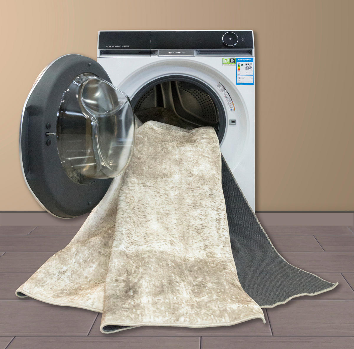 Teppich Silk beige B/L: ca. 80x150 cm Silk - beige (80,00/150,00cm)